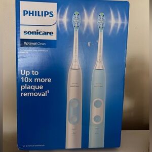 Philips Sonicare Rechargeable Toothbrush (2) New In Box
